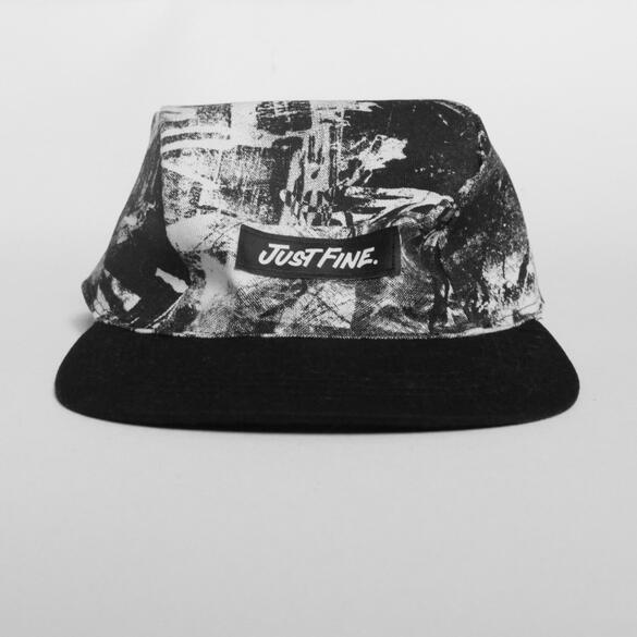 Collage 3-Panel Snapback