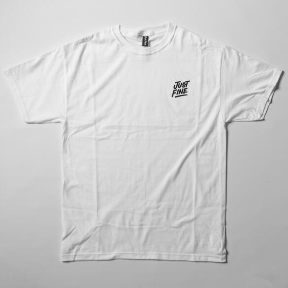 Stacked L/C Tee (WHT)