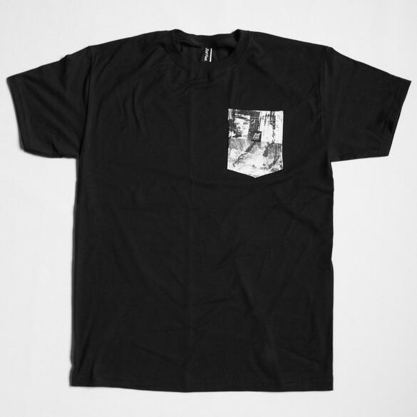 Collage Pocket T-Shirt (BLK)